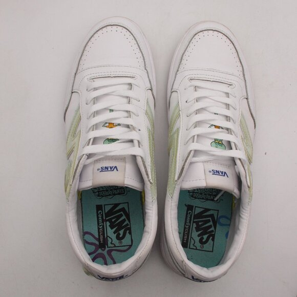 VANS X Lowland CC SpongeBob Bubble Leather Men's Size 12 Casual Sneakers - Picture 8 of 11